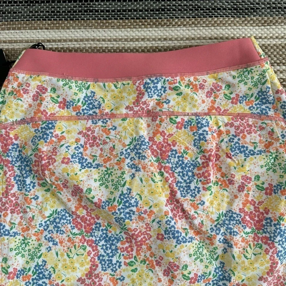 RLX Ralph Lauren Floral Golf Skort Pull On‎ Size Large